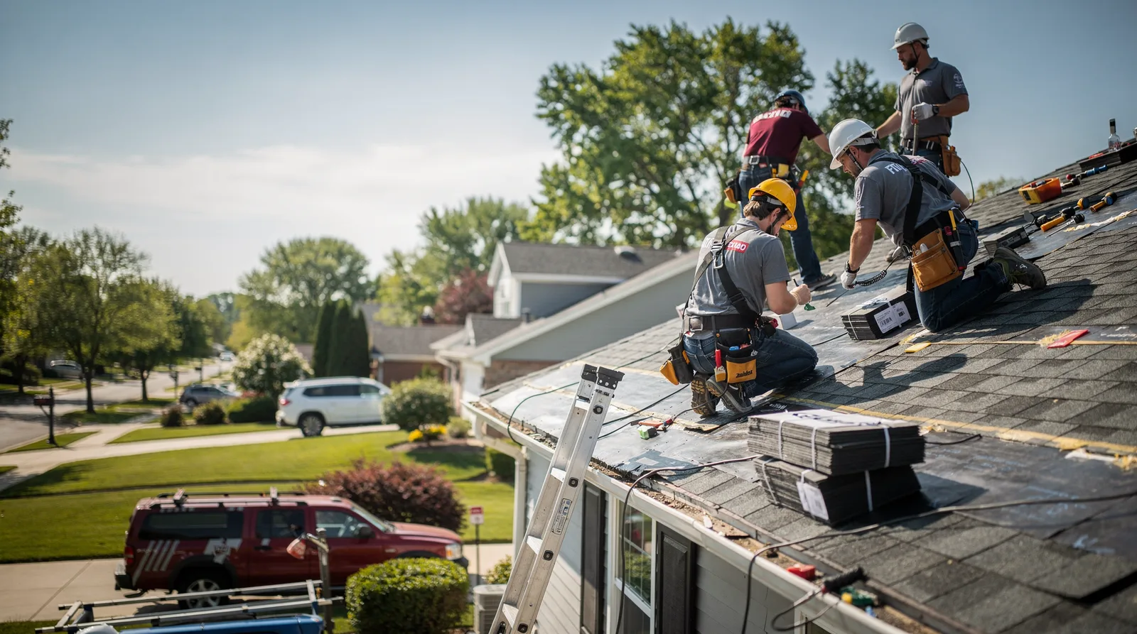 Roof Repair in Miller City, IL around you